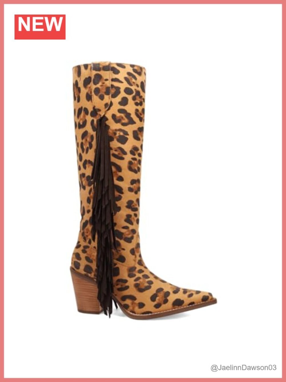 Womens Suede Twister Fringe Snip Toe Over the Knee Western Boots Mid Heel